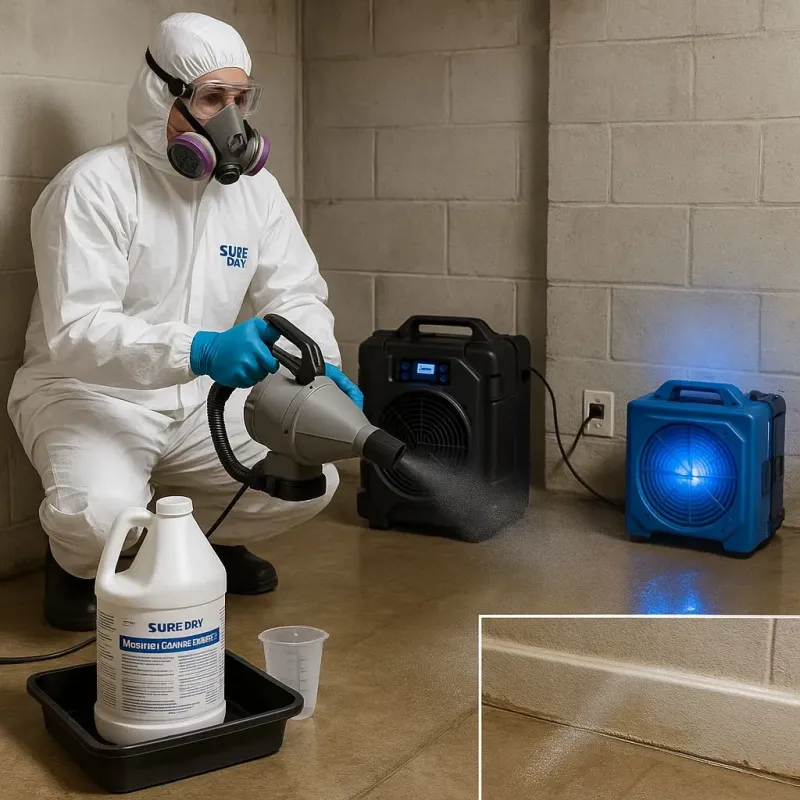 Sanitization and Odor Removal process in Waunakee, WI