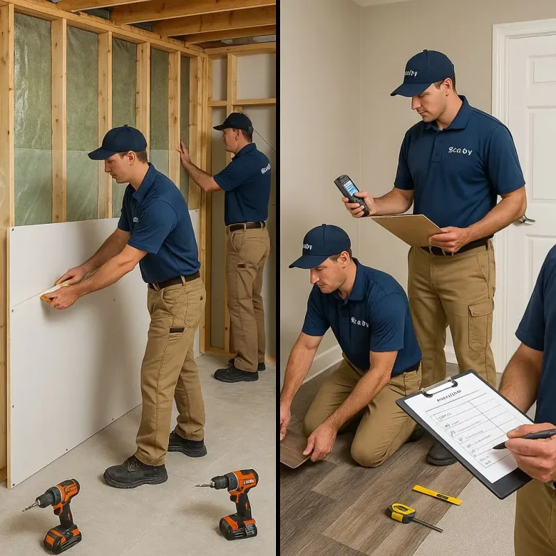 Repairs and Reconstruction process in Waunakee, WI