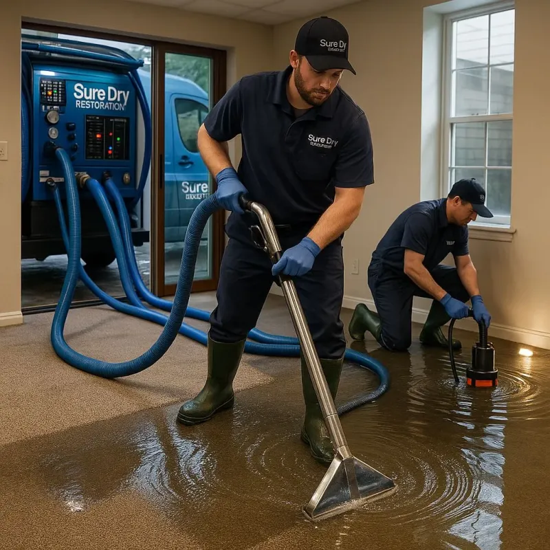 Water Extraction and Removal process in Waunakee, WI